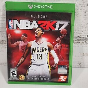 NBA 2K17 Microsoft Xbox One 2016 Complete In Box Tested Working Free Shipping